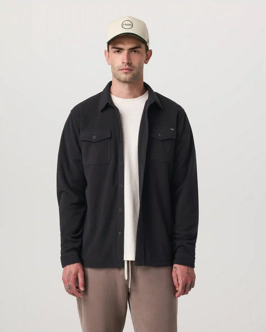 Aspen Shirt Jacket | Black