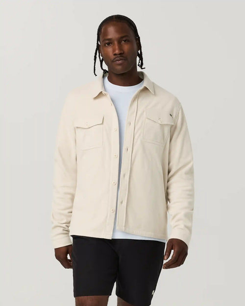Aspen Shirt Jacket | Bone