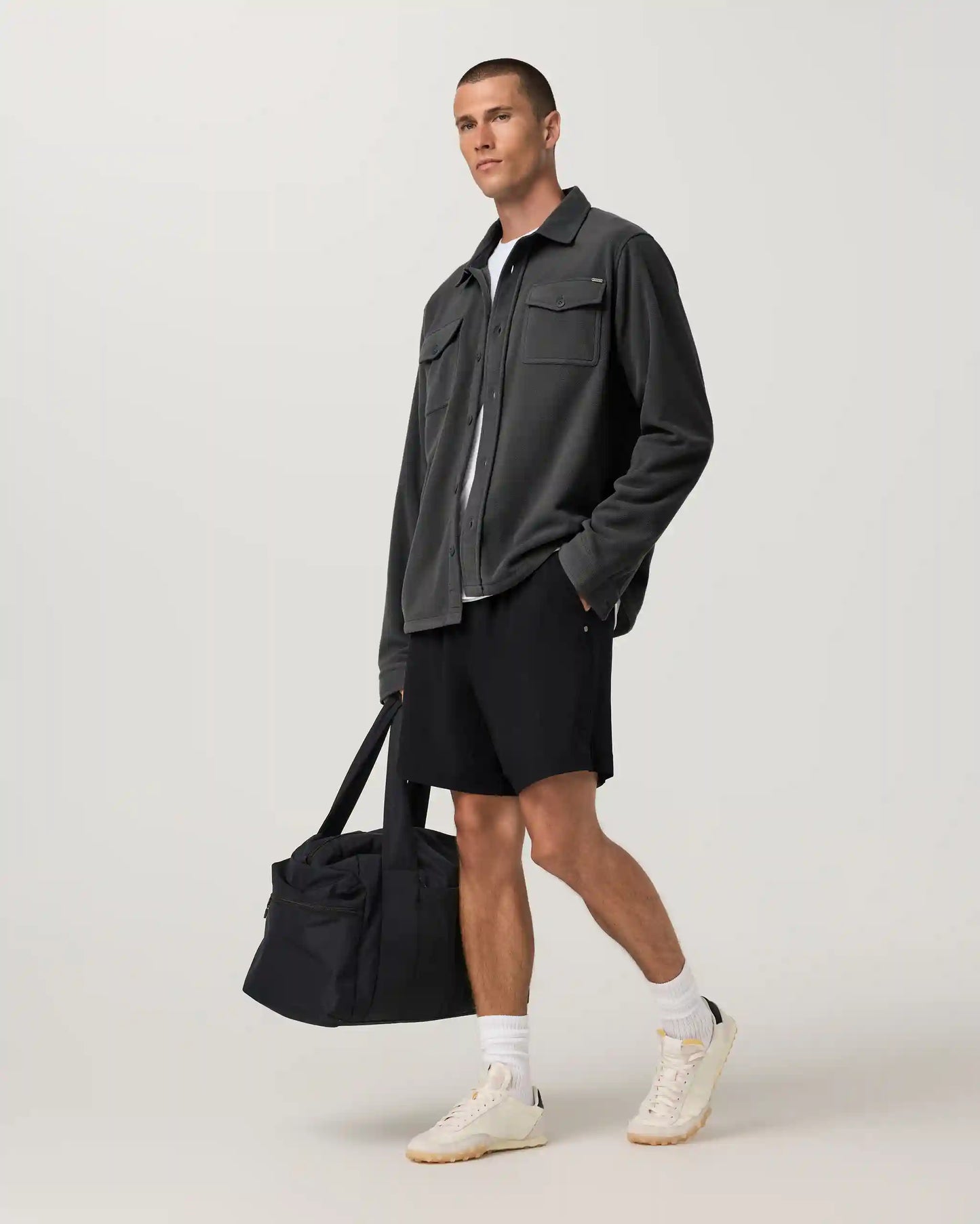 Aspen Shirt Jacket | Dark Pewter