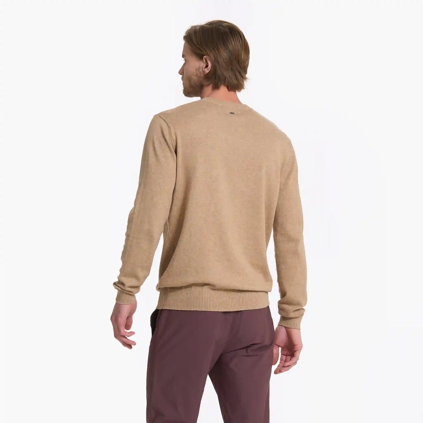 Fluent Sweater | Camel Heather