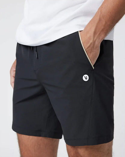 Crosscourt Short Unlined 7" | Black