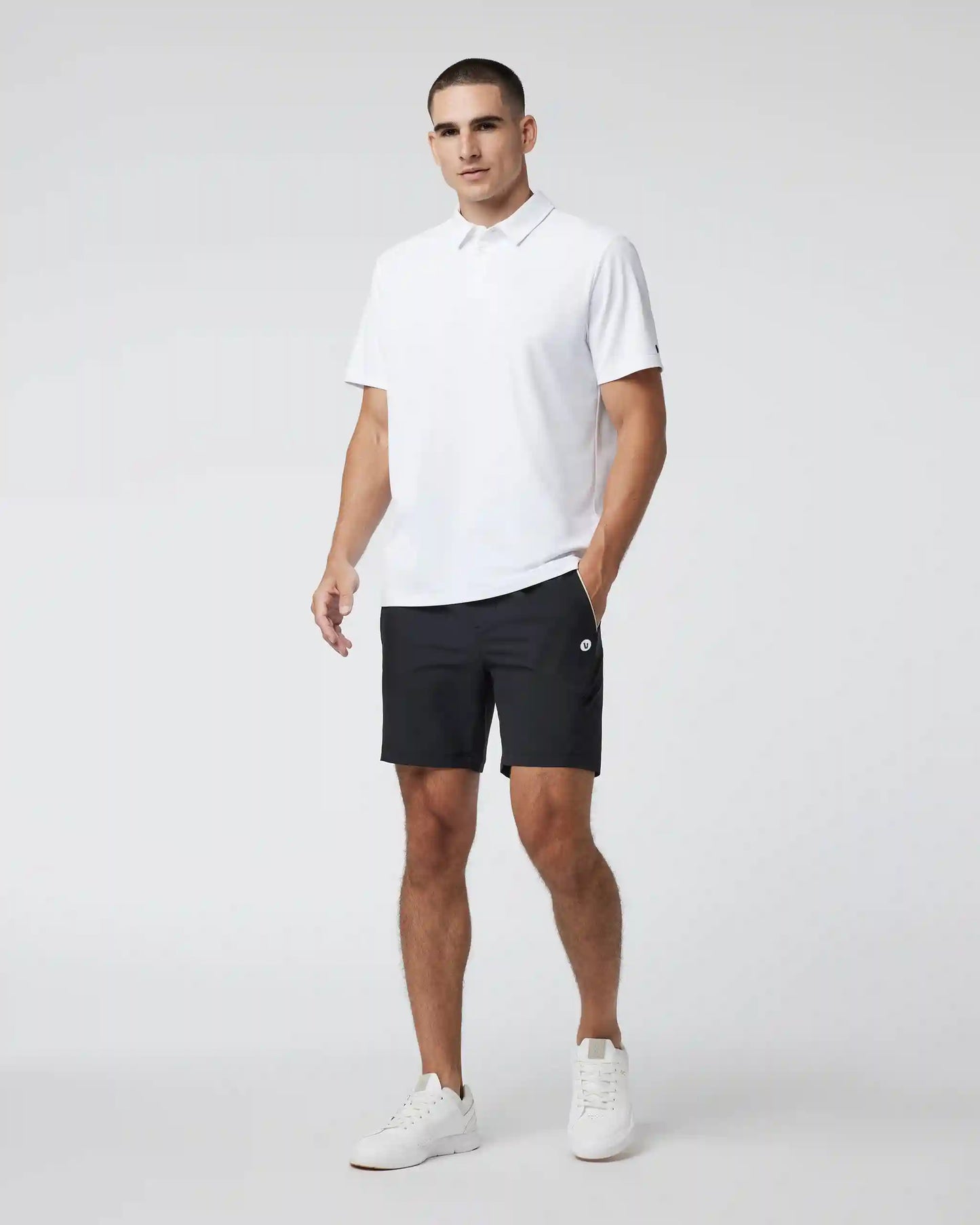 Crosscourt Short Unlined 7" | Black