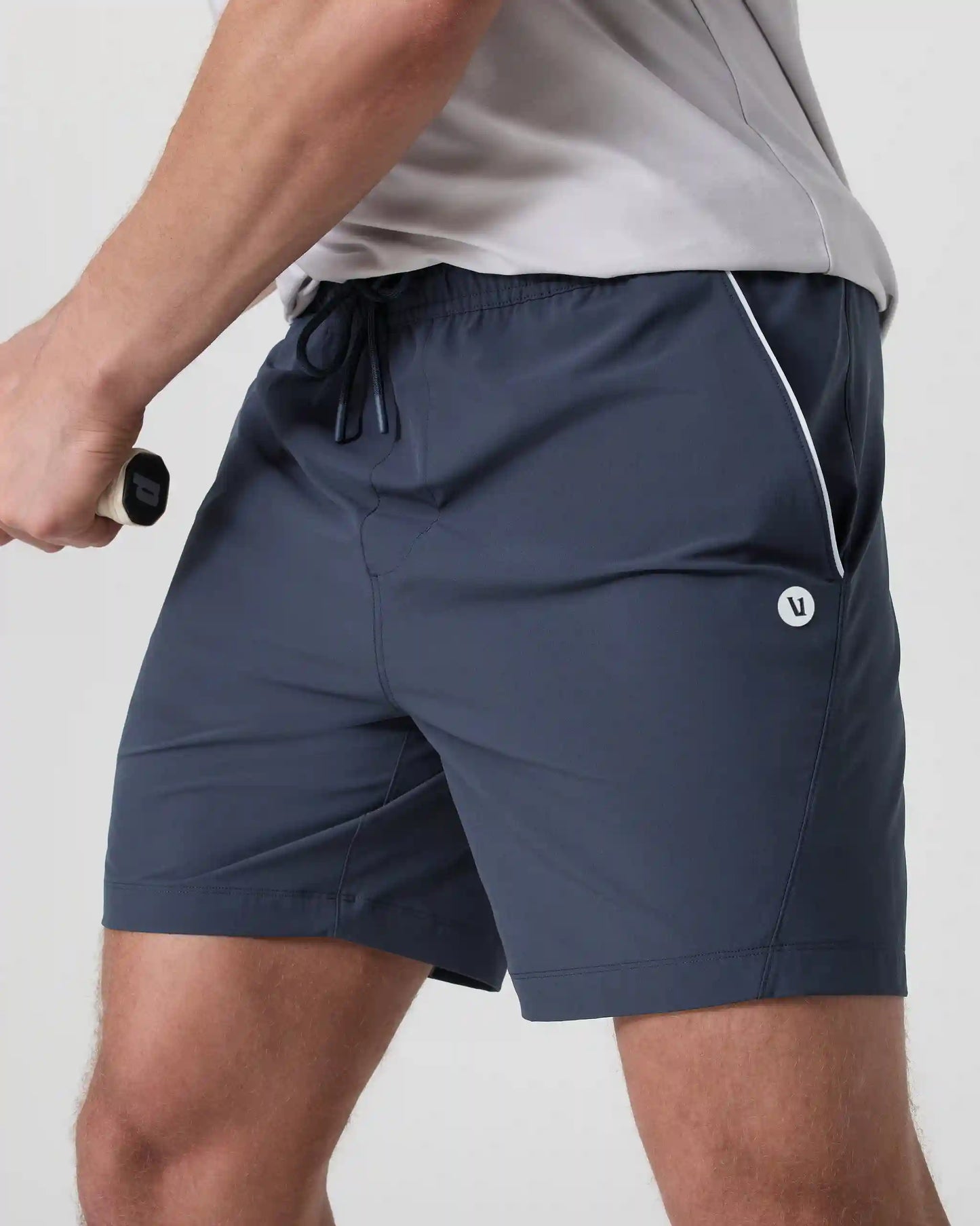 Crosscourt Short Unlined 7" | Navy