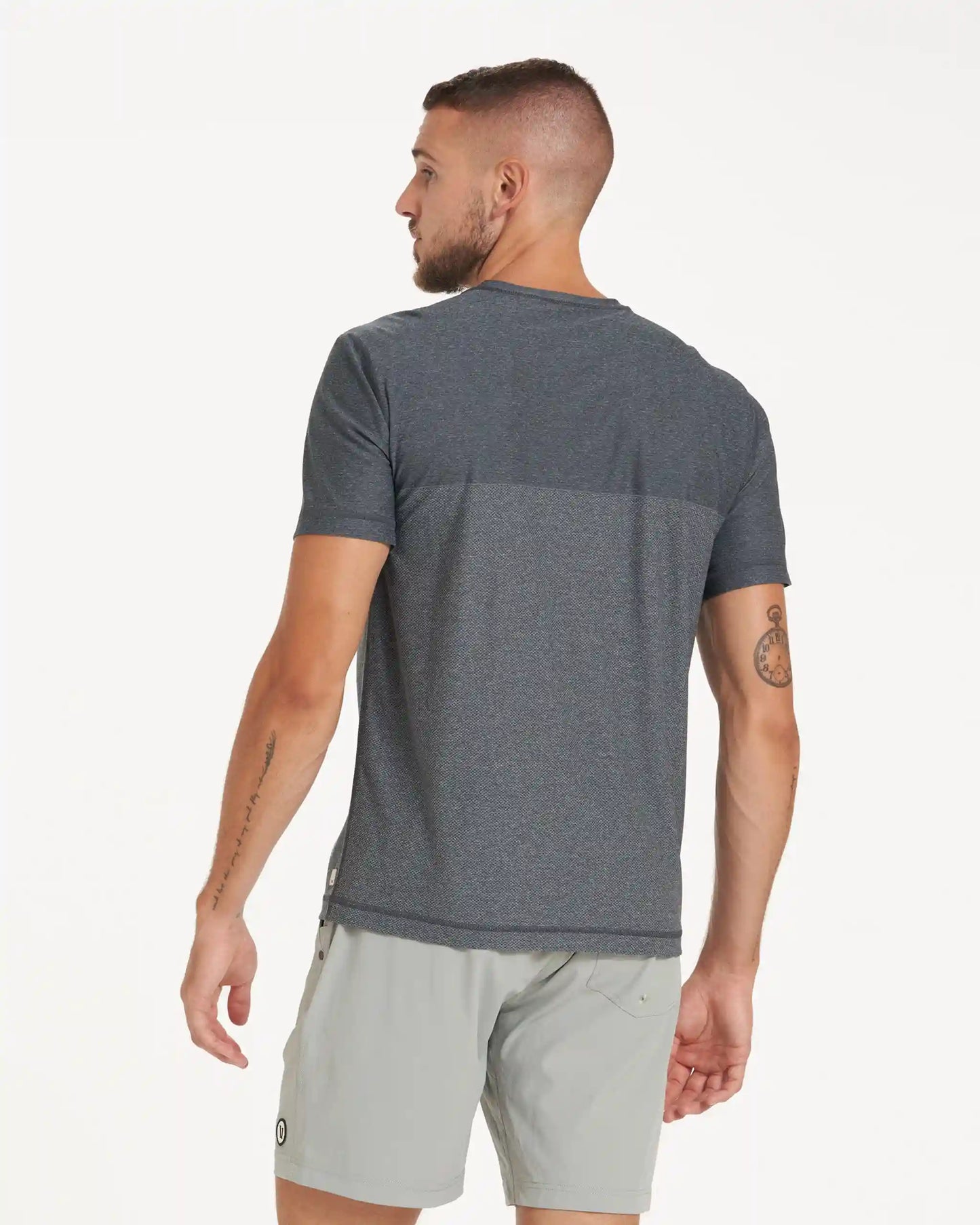 Grandview Tech Tee | Black Heather