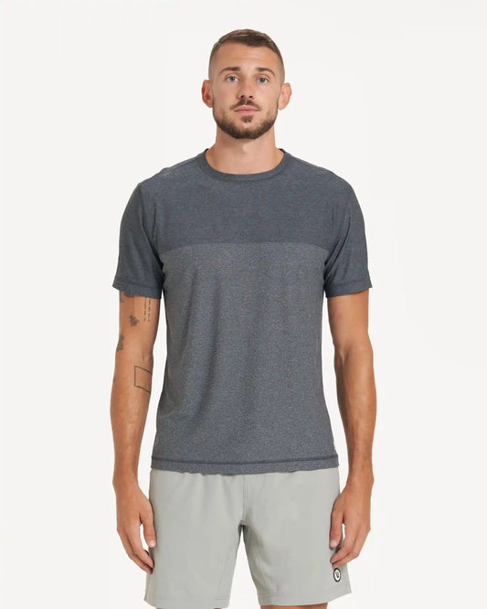 Grandview Tech Tee | Black Heather