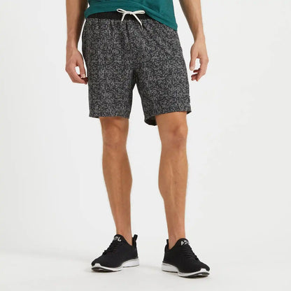 Kore Short Lined 7" | Grey Linen Texture Digital