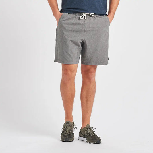Kore Short | Grey Linen Texture