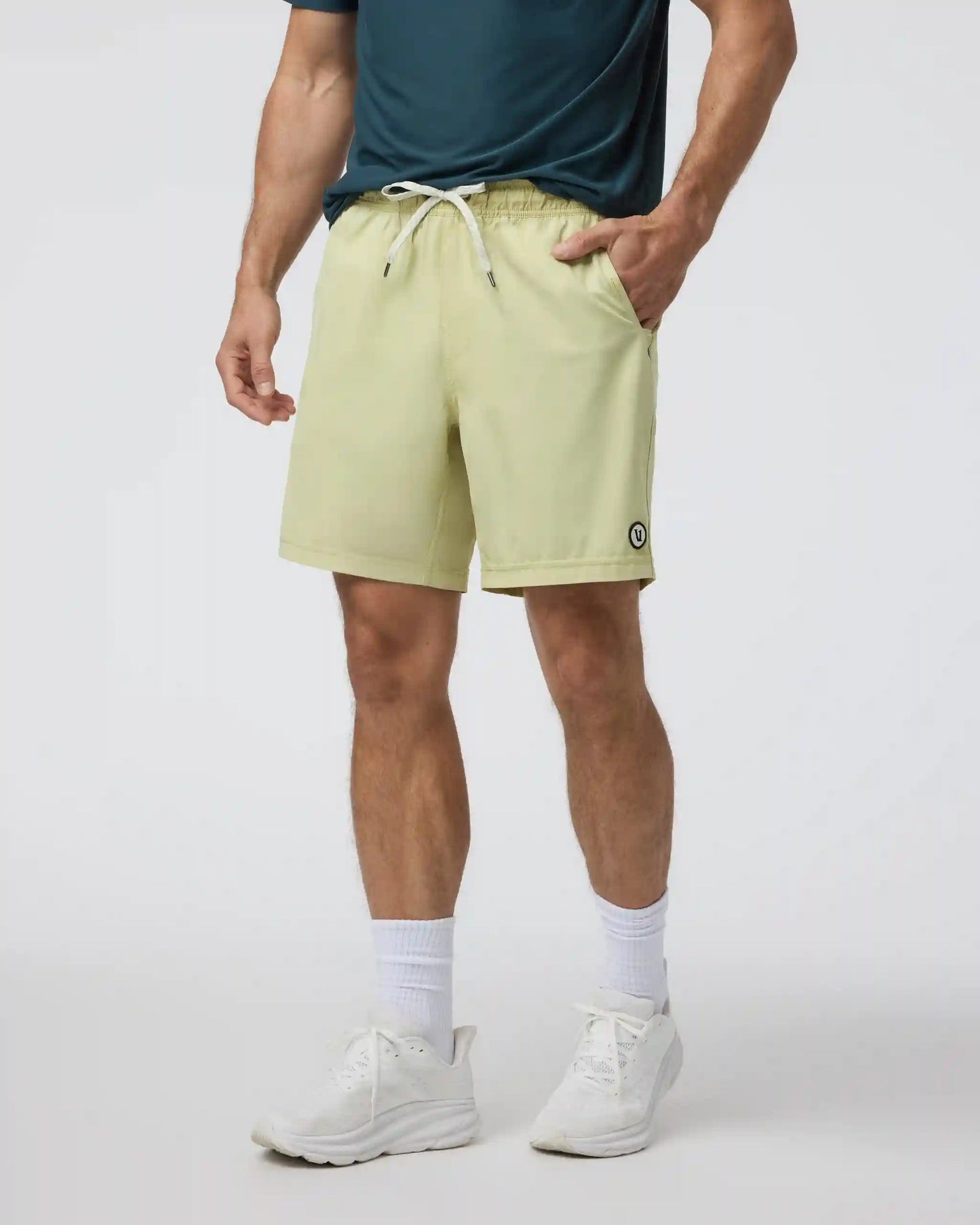 Kore Short Lined 7" | Pale Citron