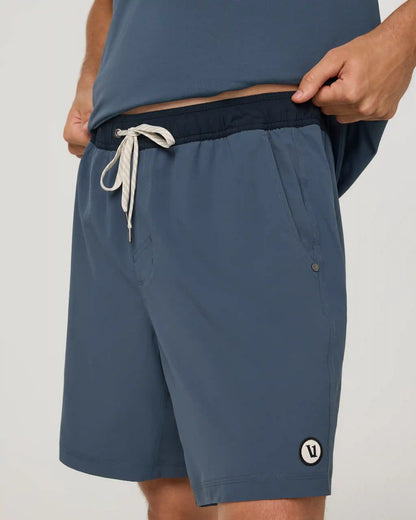Kore Short Lined 7" | Bay Blue/Ink