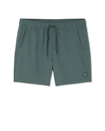 Kore Short Unlined 5" | Agate Green Tonal