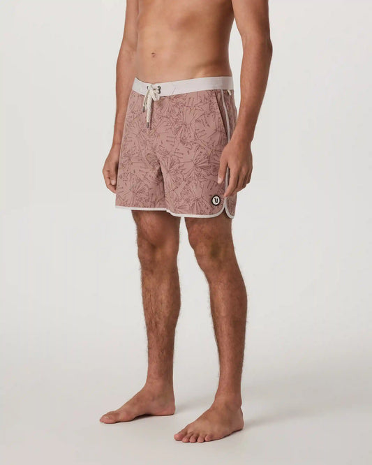 Cruise Boardshort 5" | Zion Rose Water Lily