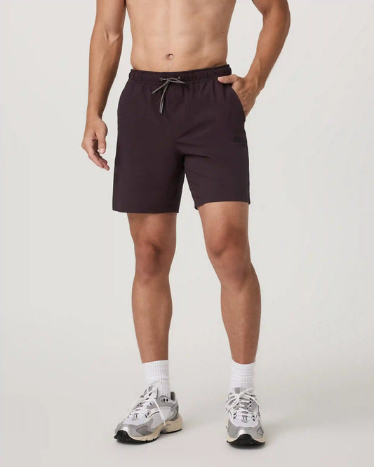 Grafton Short Lined 7" | Raisin