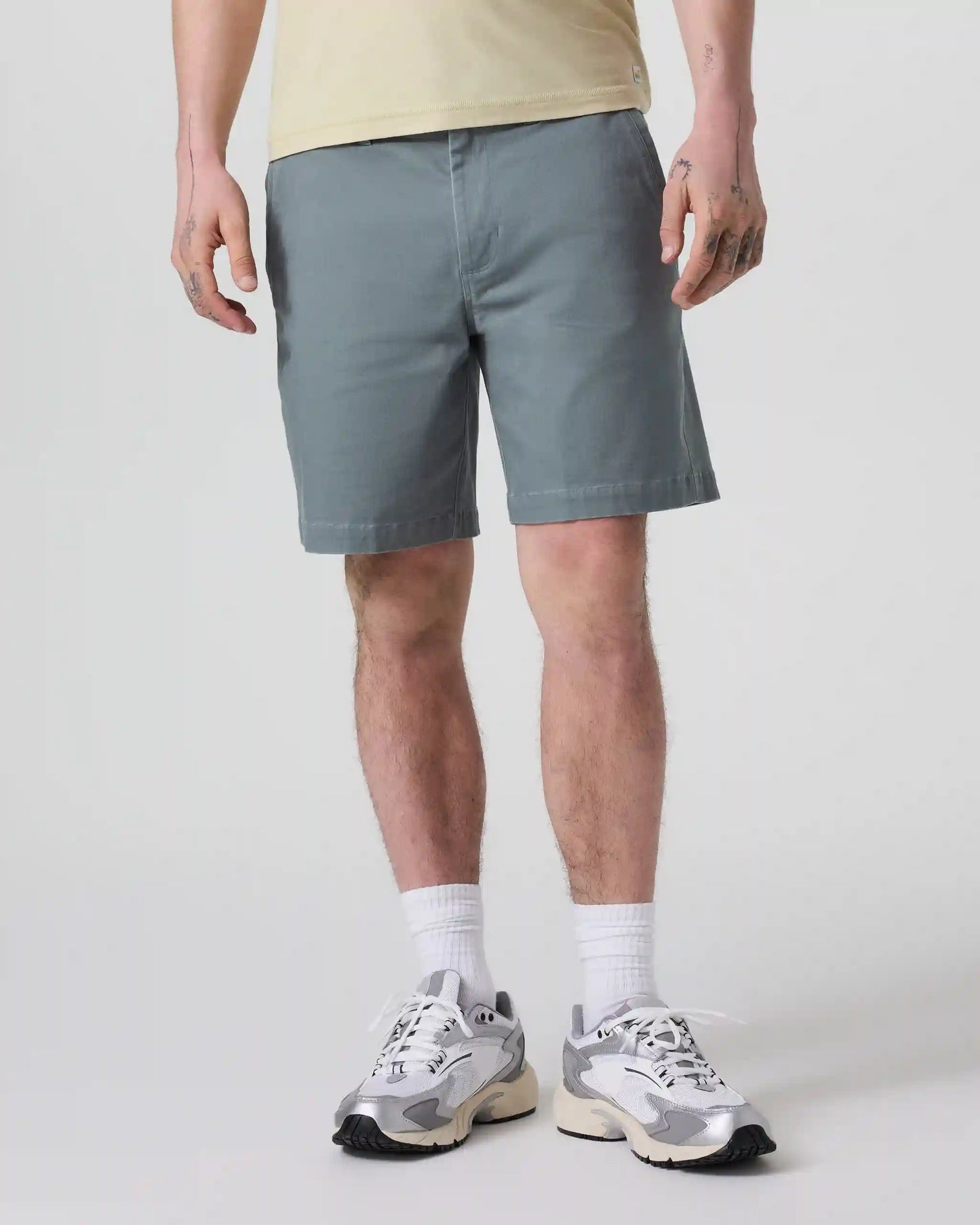Fletcher Chino Short 8" | Dusty Blue