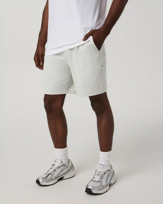 Banks Session Short Unlined 7" | Breeze Linen Texture