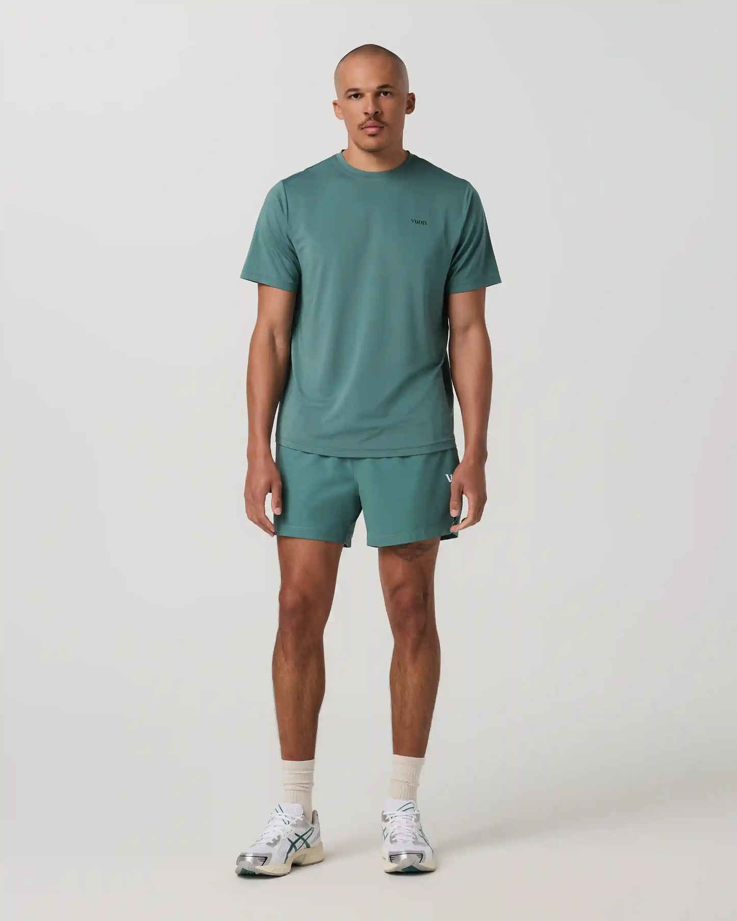 Crosscourt Short Unlined 5" | Dark Cyan