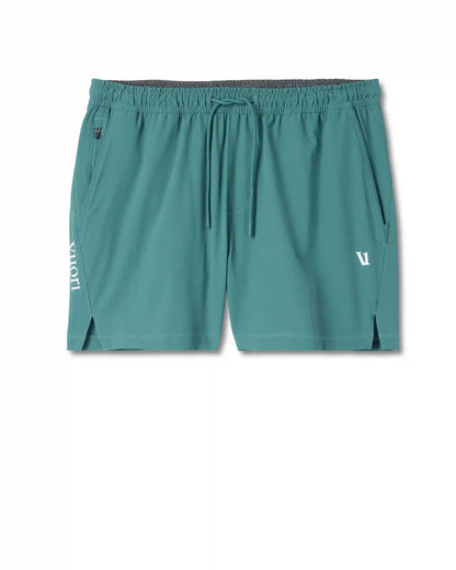 Crosscourt Short Unlined 5" | Dark Cyan