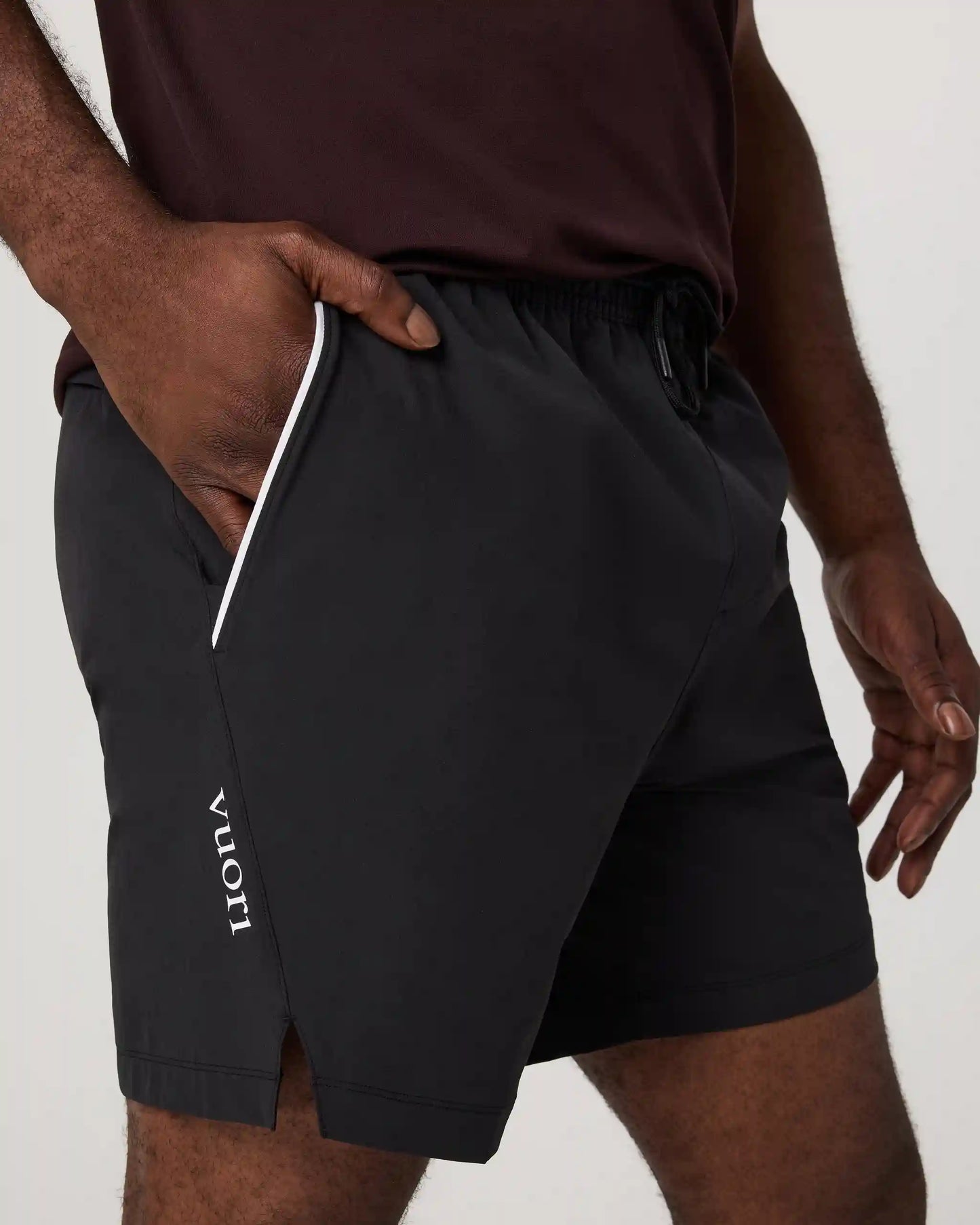 Crosscourt Short Unlined 7" | Black