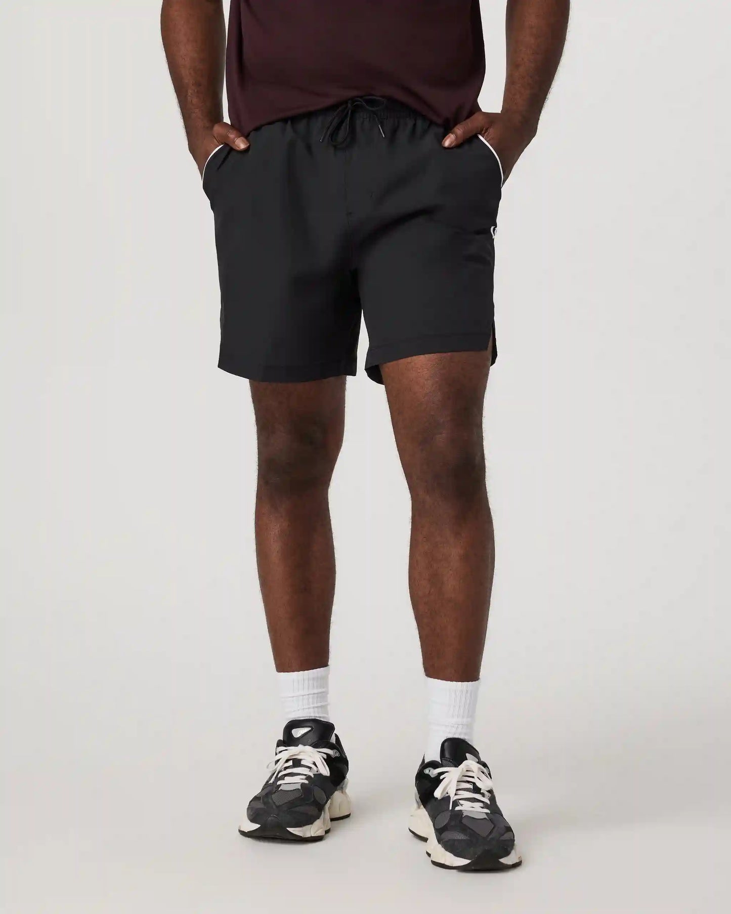 Crosscourt Short Unlined 7" | Black