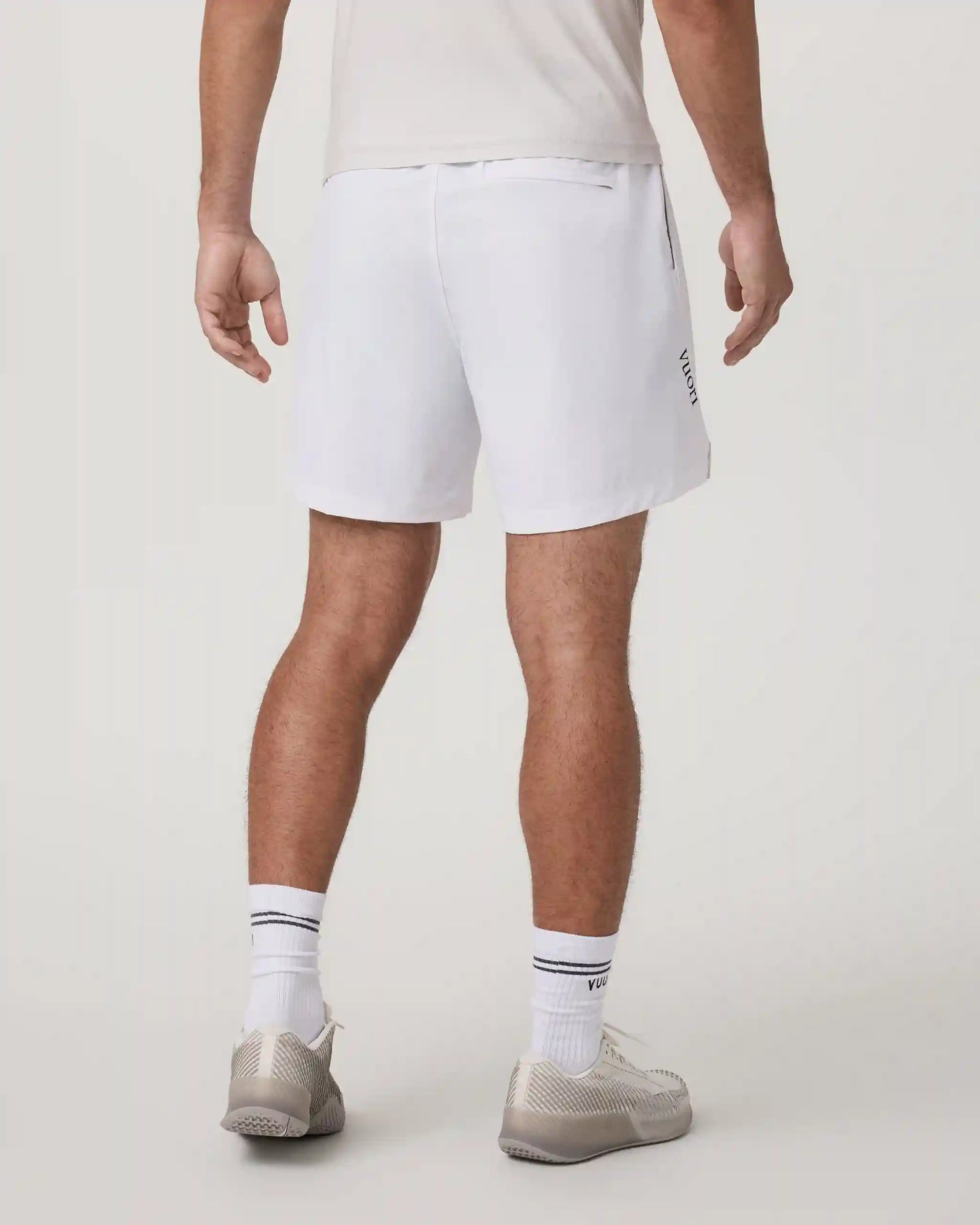 Crosscourt Short Unlined 7" | White