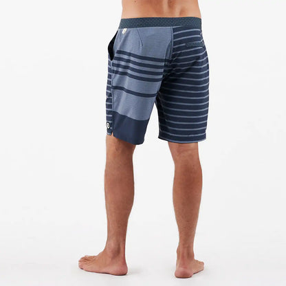 Equator Boardshort | Navy Asym Block