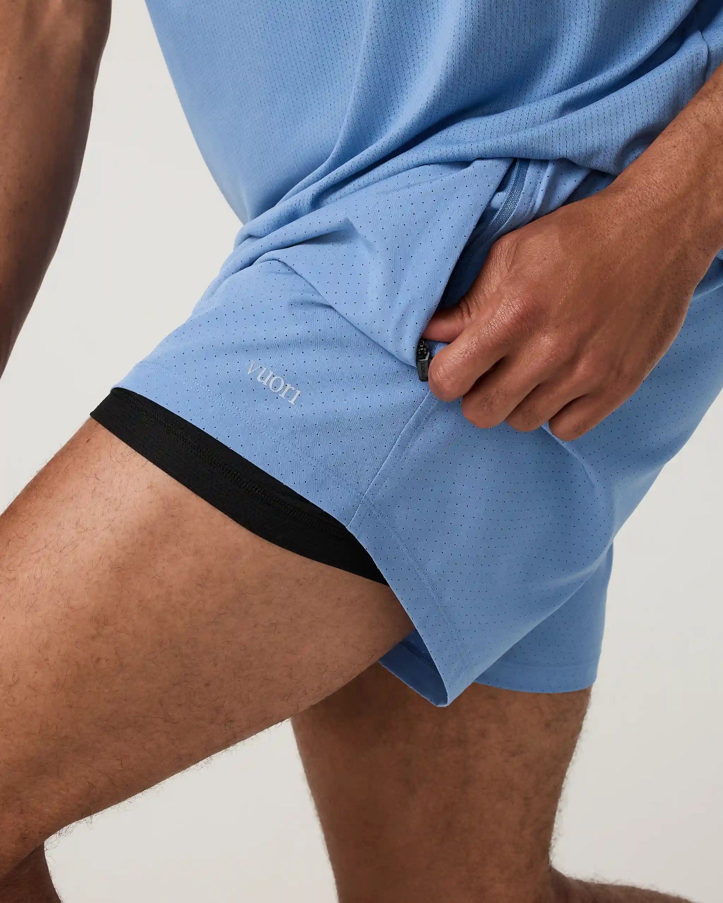 Kore Breathe Short Lined 5" | Isle Blue