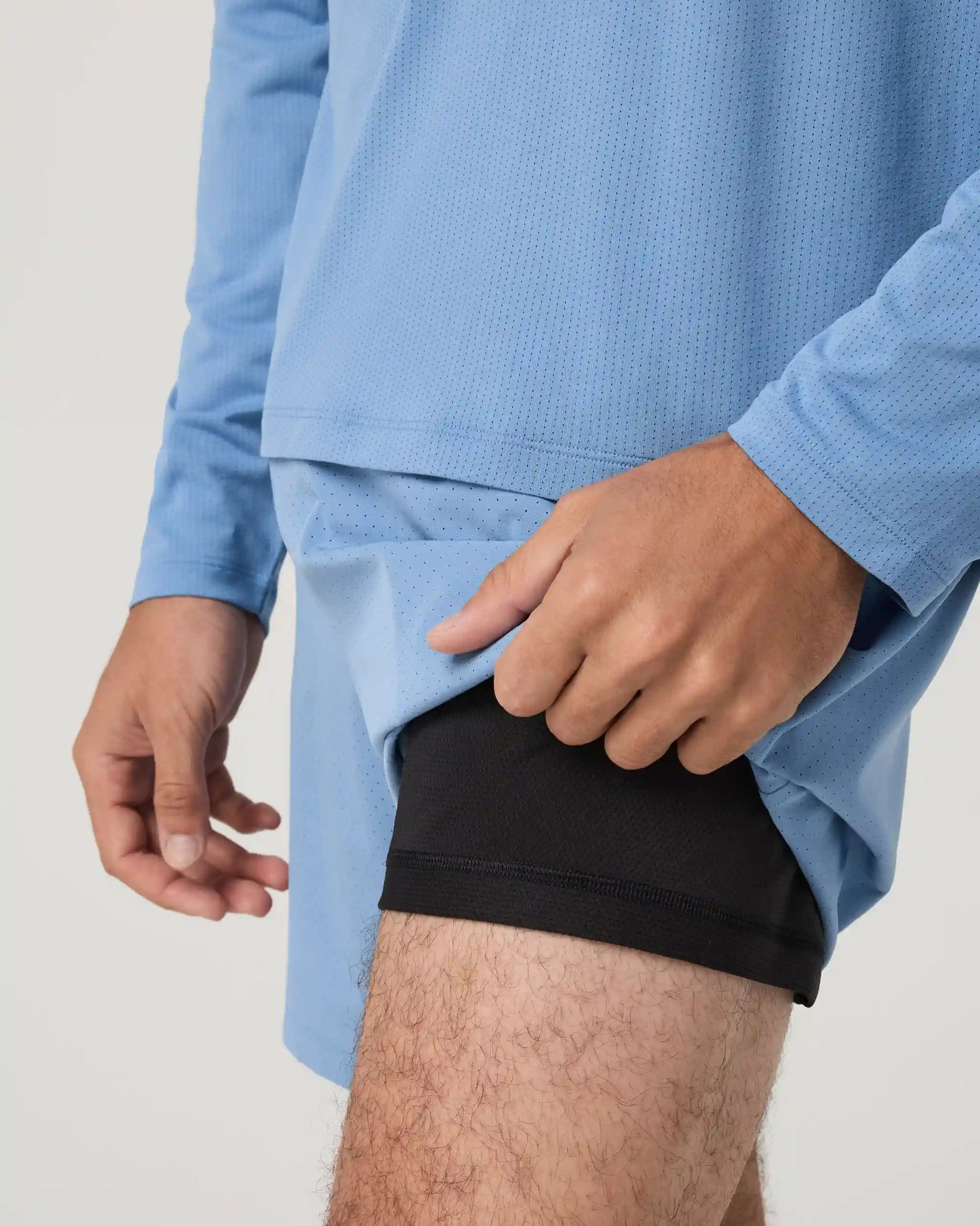 Kore Breathe Short Lined 7" | Isle Blue