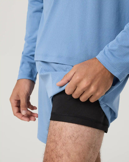 Kore Breathe Short Lined 7" | Isle Blue