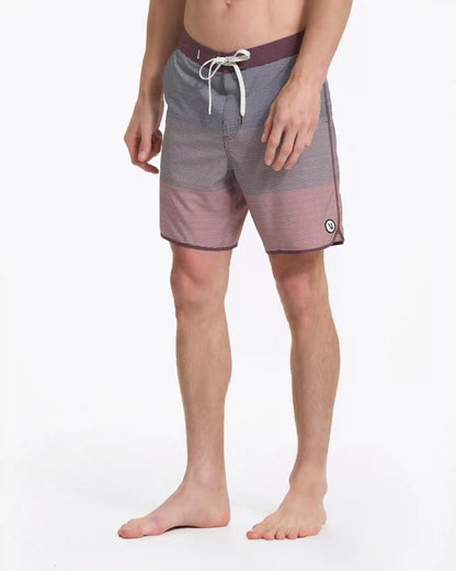 Cruise Boardshort | Chestnut Wave Stripe