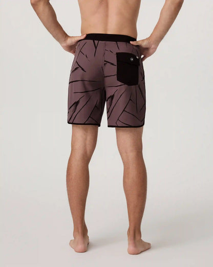 Cruise Boardshort 7" | Dusty Plum Thatch