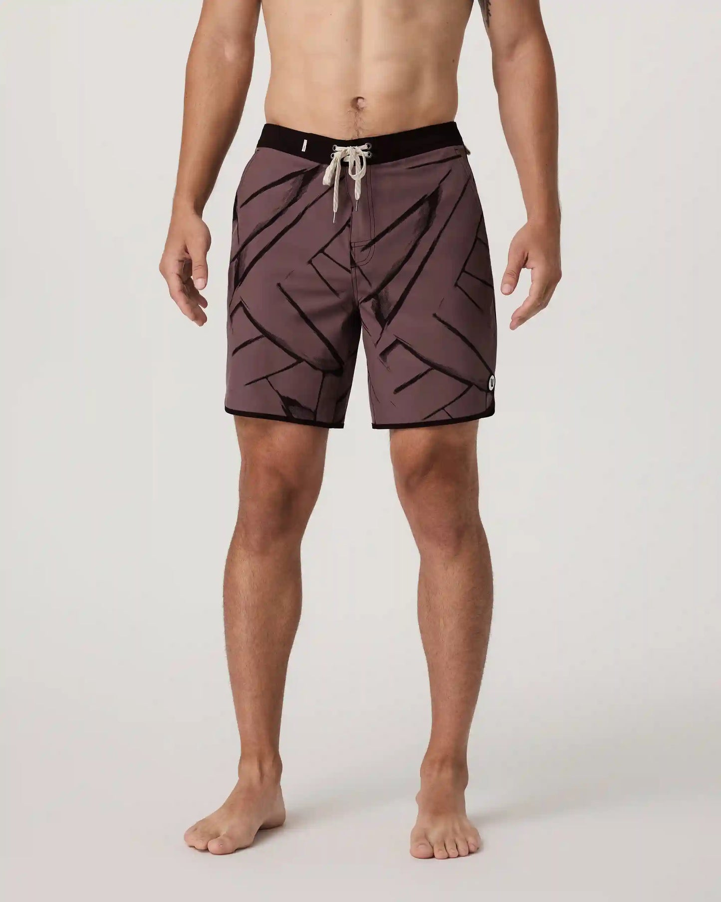 Cruise Boardshort 7" | Dusty Plum Thatch