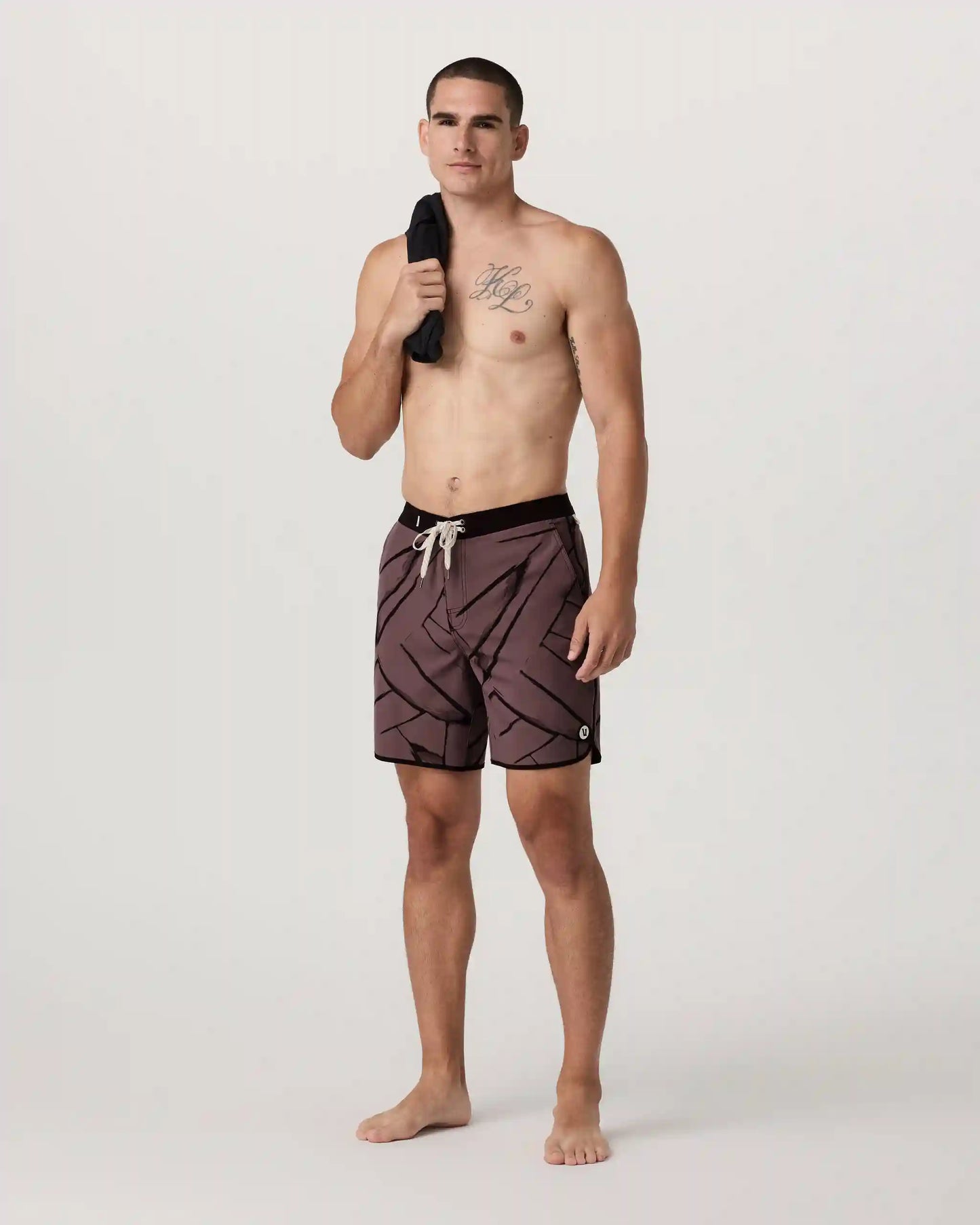 Cruise Boardshort 7" | Dusty Plum Thatch