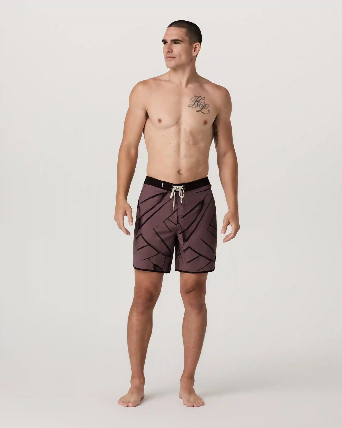 Cruise Boardshort 7" | Dusty Plum Thatch