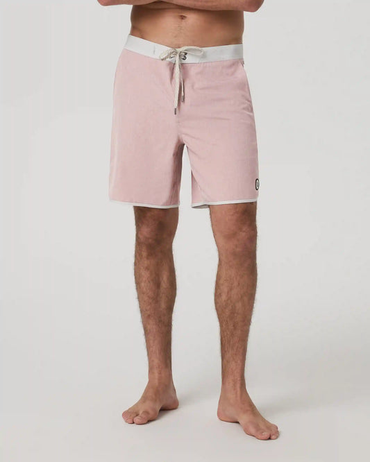 Cruise Boardshort 7" | Mauve Linen Texture