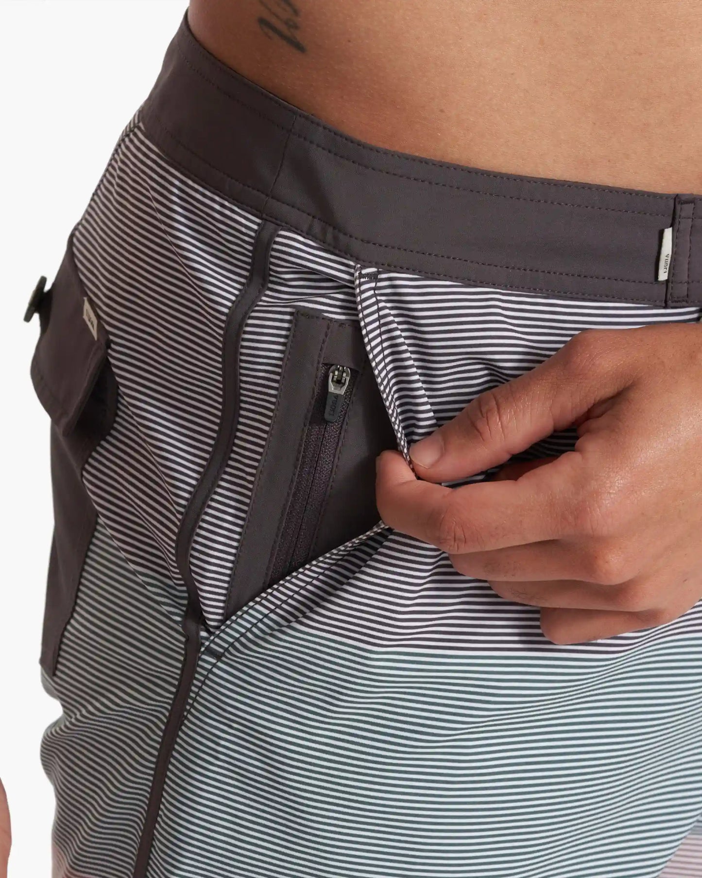 Cruise Boardshort | Plum Wave Stripe