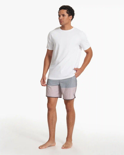 Cruise Boardshort | Plum Wave Stripe