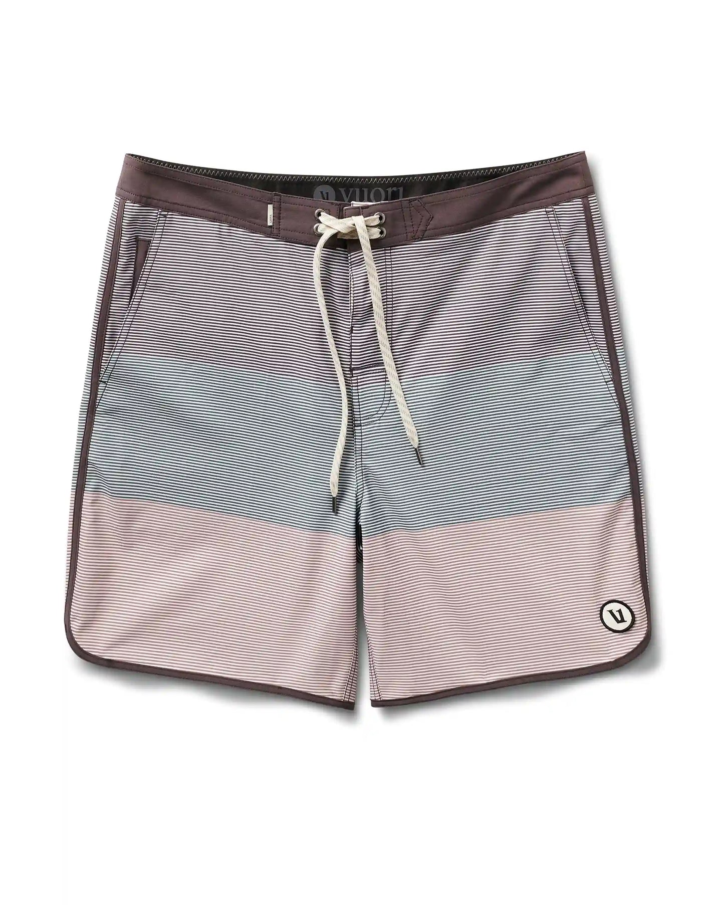 Cruise Boardshort | Plum Wave Stripe
