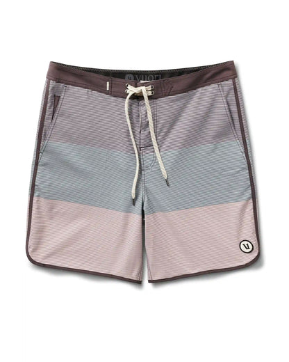 Cruise Boardshort | Plum Wave Stripe