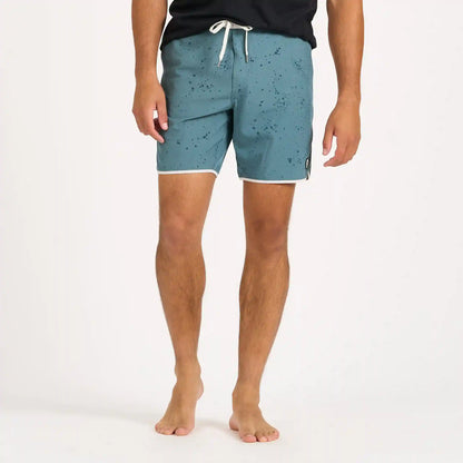 Cruise Boardshort | Steel Blue Splatter