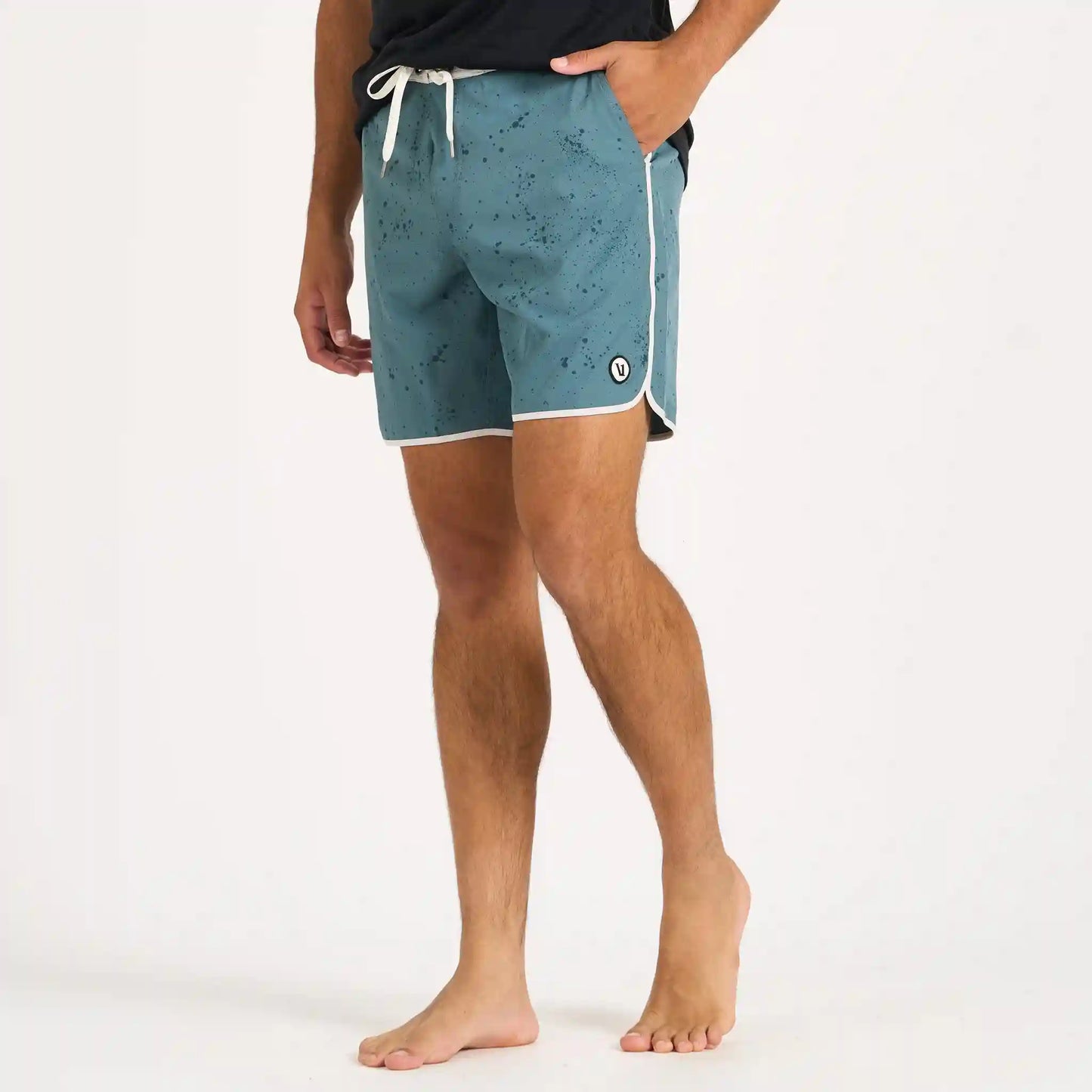 Cruise Boardshort | Steel Blue Splatter