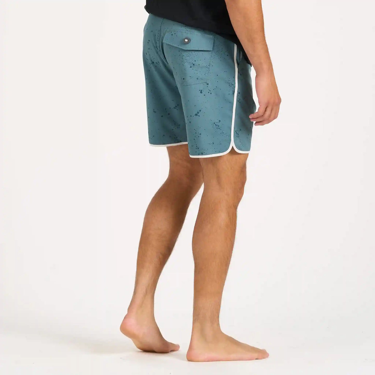Cruise Boardshort | Steel Blue Splatter