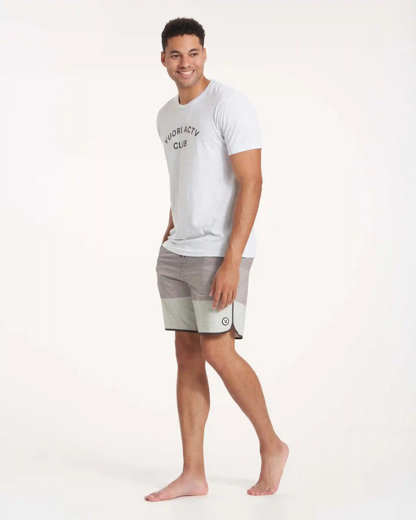 Cruise Boardshort | Smoke Wave Stripe