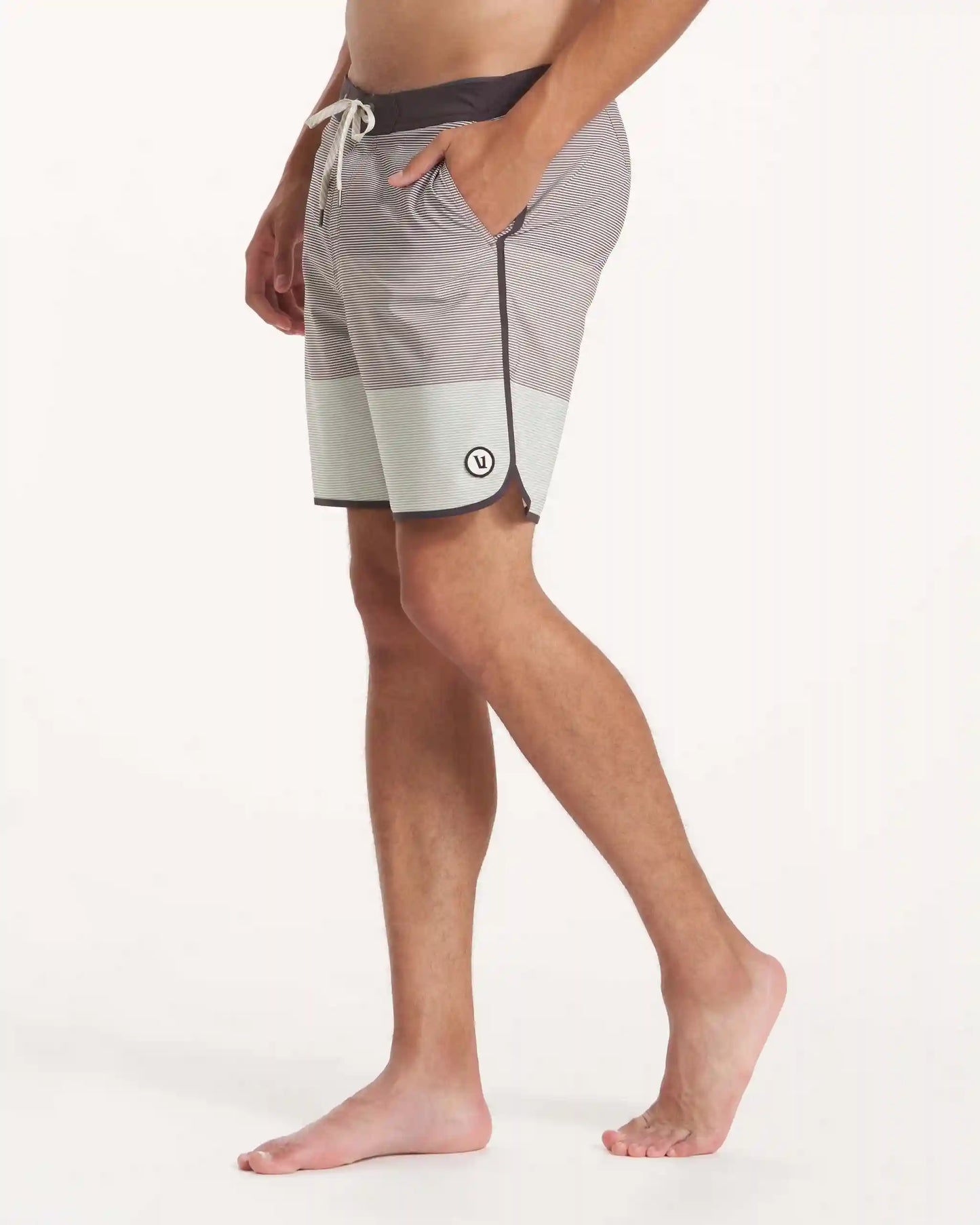 Cruise Boardshort | Smoke Wave Stripe