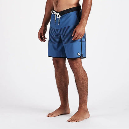 Cruise Boardshort | Sea Charcoal Stripe