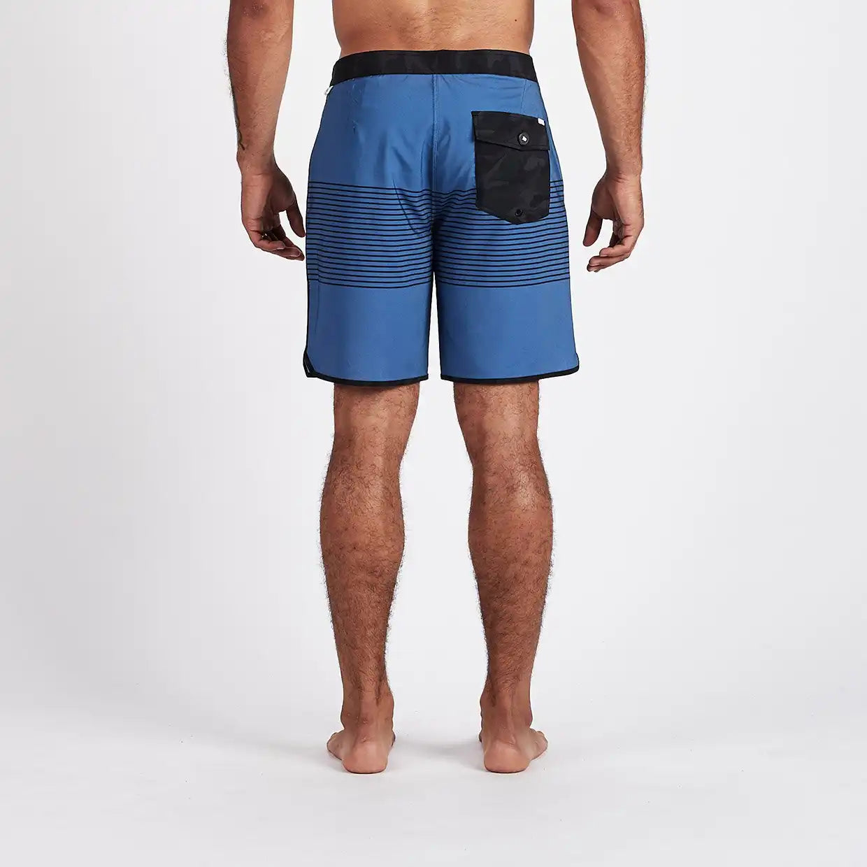 Cruise Boardshort | Sea Charcoal Stripe