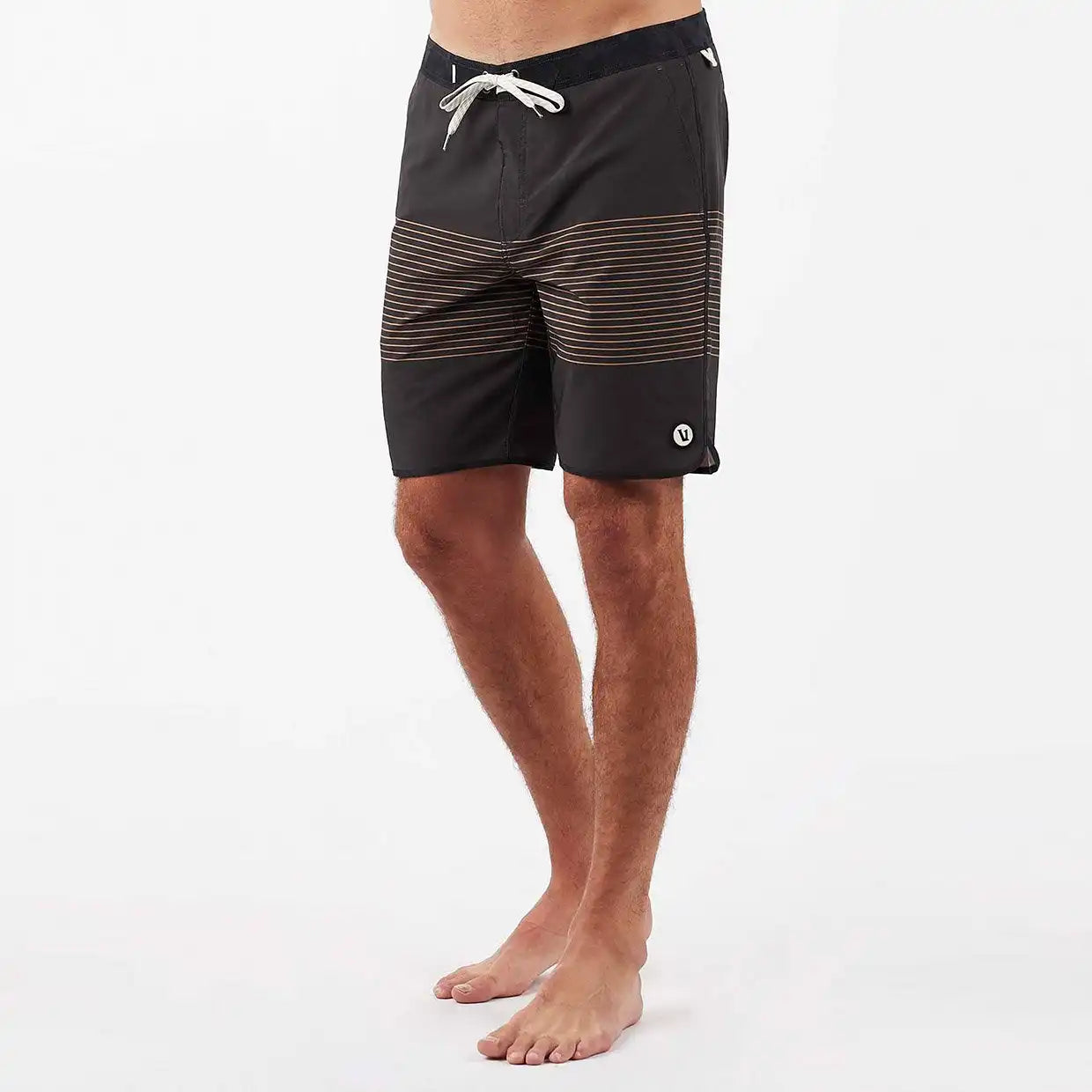 Cruise Boardshort | Charcoal Acorn Stripe