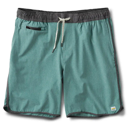 Banks Short Unlined 7" | Aloe Linen Texture