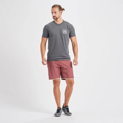 Banks Short Unlined 7" | Amber Linen Texture