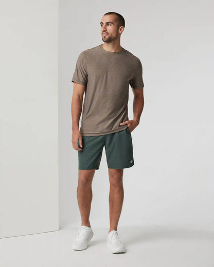 Banks Short Unlined 7" | Aspen Linen Texture