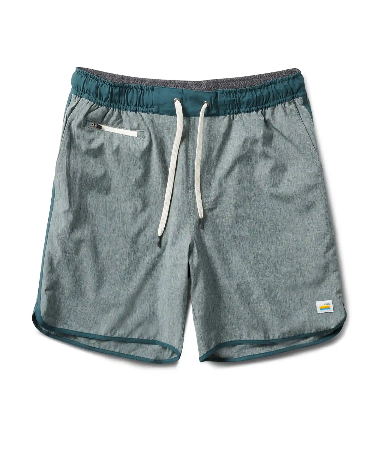 Banks Short Unlined 7" | Beryl Linen Texture