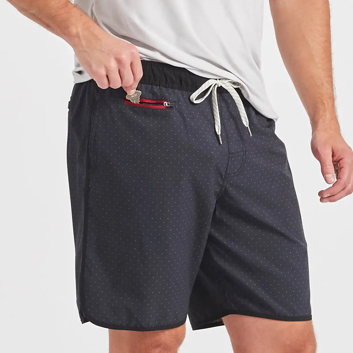 Banks Short Unlined 7" | Black Micro Dot